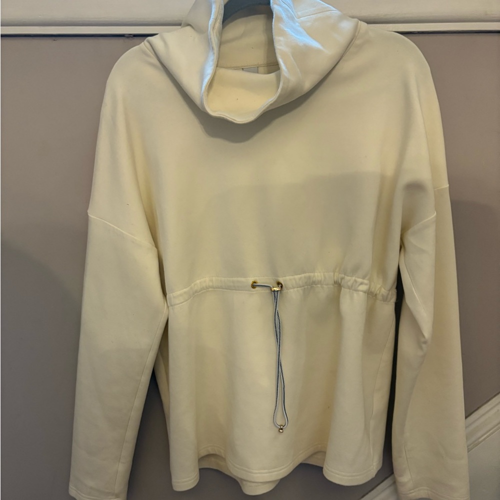 Varley Cream Barton Sweatshirt